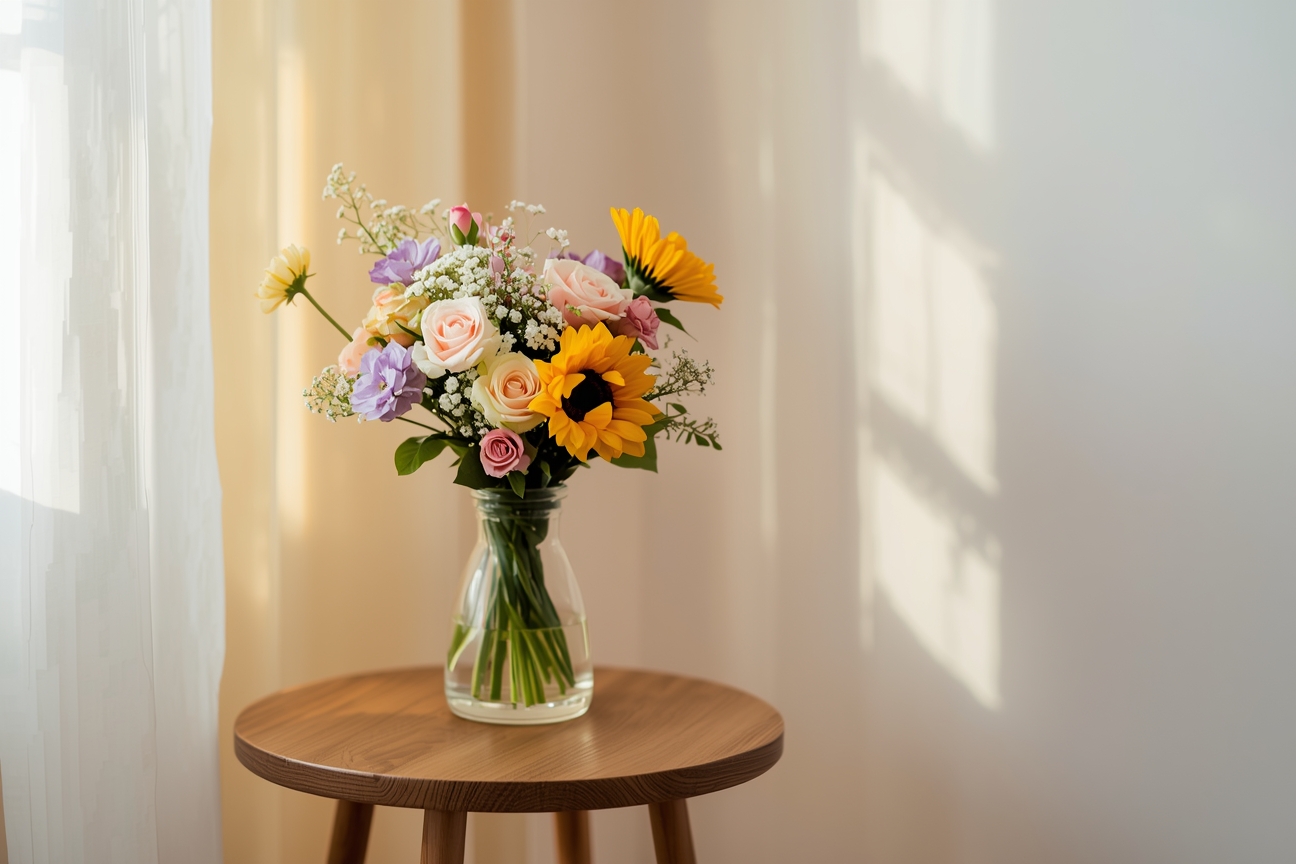 Elegant botanical gift package